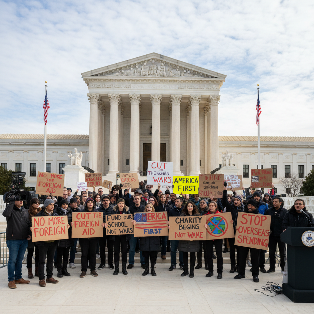 Supreme Court Asked Again to Rule on Trump’s Foreign Aid Authority