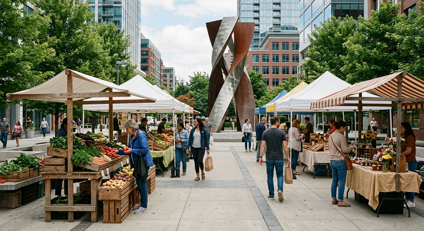 Uptown Farmers Market Moves to MoZaic Plaza, Expanding Community Spirit in Minnesota